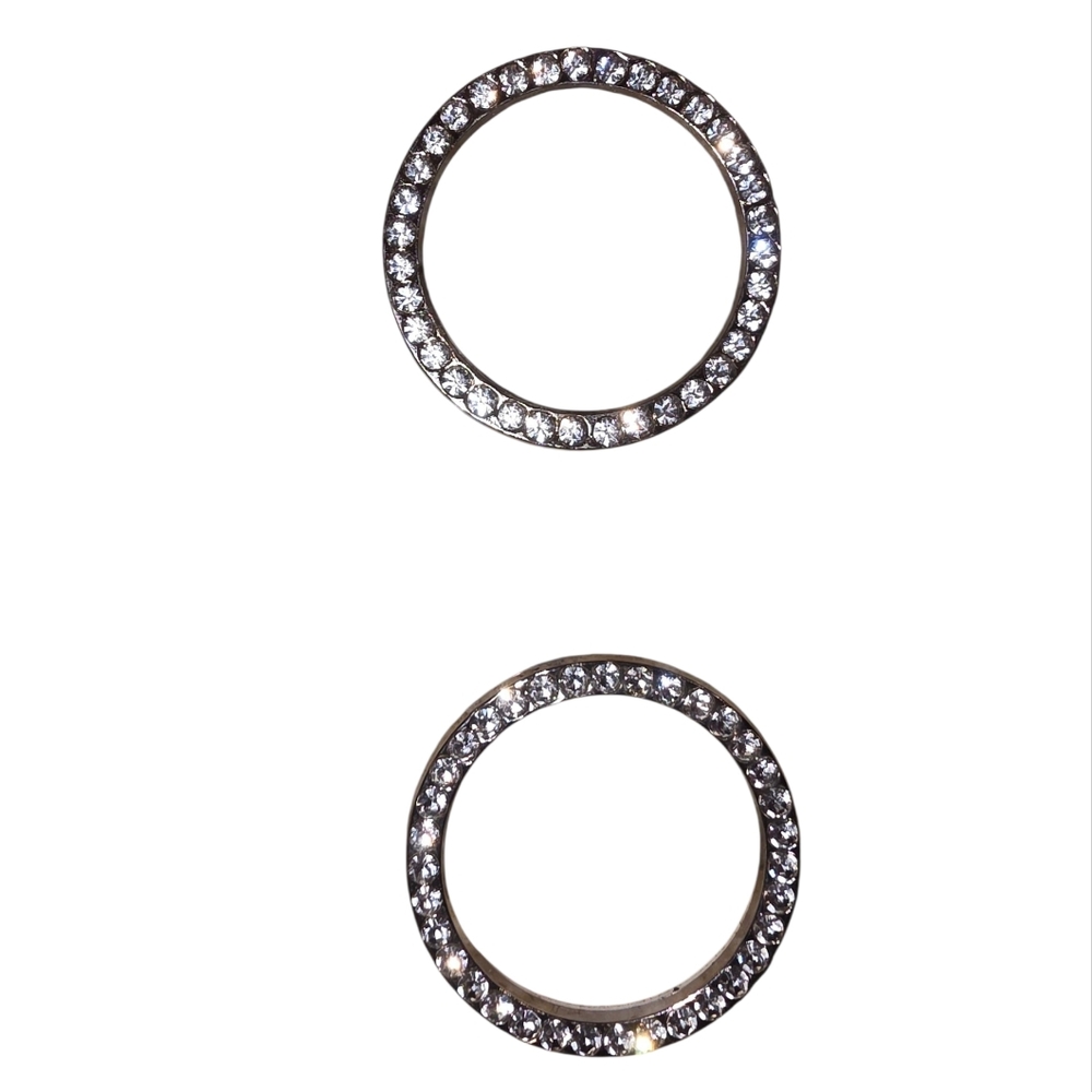 Bling Rhinestone Vehicle Accessory Set - 9 Pieces - Picture 6 of 6